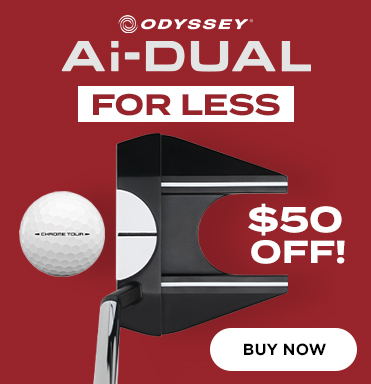 INSTANT SAVINGS: $50 OFF Select Odyssey AI-One Putters - Shop Now!